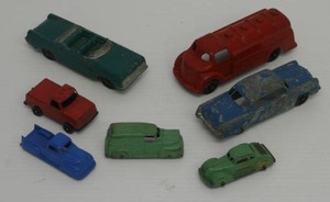 Large Group Of Antique Tootsie Toys