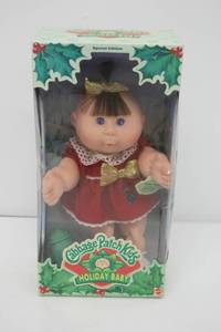 Vintage Special Edition Cabbage Patch Kids Holiday Baby NIB