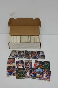 Box Of Misc Unsorted Basketball Cards