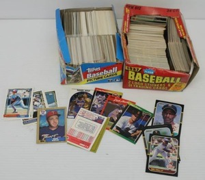Boxes Of Misc. Unsorted Baseball Cards
