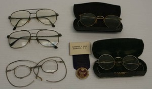 Group Of Antique Glasses Some With Case