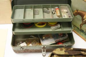 Group Of Misc. Antique Fishing And Hunting Items