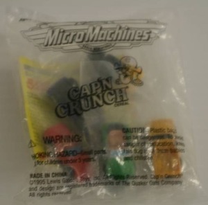 Capn Crunch MicroMachines NIB