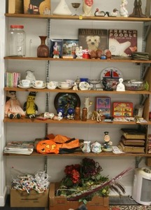 6 Shelves Full Of Misc. Vintage Items