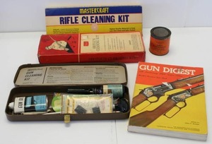 Group Of Vintage Gun Cleaning Kits