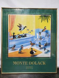 Framed Monte Dolack Poster