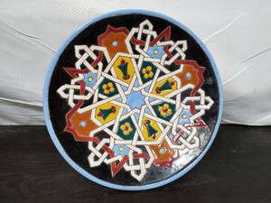 Painted Decorative Plate