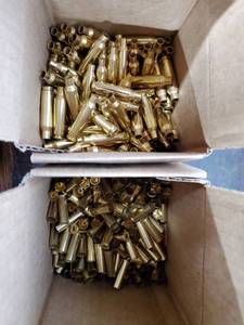 Two Boxes of Shell Casings .38 Special and 6.5 Creedmoor