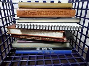 1919 and Various 1950s School Years Books and The American Sports Book