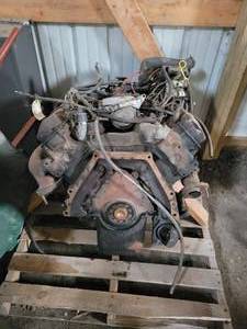6.9L International Harvester IDI Diesel Engine - Removed from 80s Ford F350