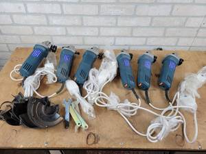 (6) Roxx Tools Wet Polishers - Untested - 220V