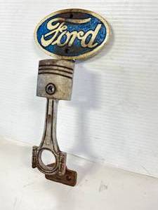 lot 32 image: Ford Automotive Metal Handle 10 Inch Tall