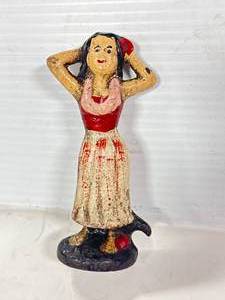 lot 76 image: Cast Iron Hula Women Bottle Opener 4  Inch Tall