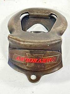 lot 94 image: Chevrolet Metal Bottle Opener