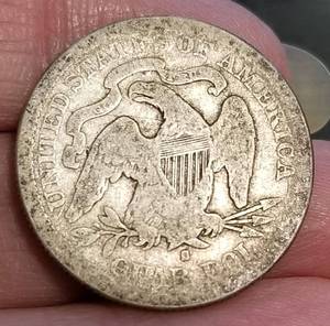 1876-S US SEATED LIBERTY QUARTER
