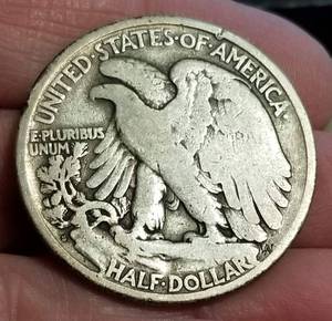 1918-S US WALKING LIBERTY HALF DOLLAR