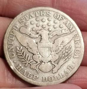 1899 US BARBER HALF DOLLAR
