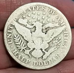 1901-S US BARBER HALF DOLLAR