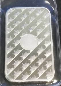1 TROY OZ .999 FINE SILVER BAR SUNSHINE MINT SEALED