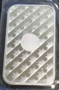 1 TROY OZ .999 FINE SILVER BAR SUNSHINE MINT SEALED