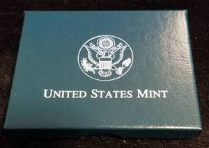 1999 YELLOWSTONE US SILVER DOLLAR IN ORIGINAL PACKAGING