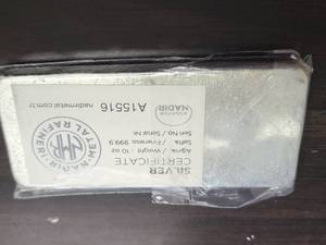 10 TROY OZ .999 FINE SILVER BAR NADIR SEALED