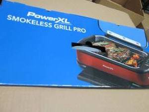 PowerXL Smokeless Grill Pro - Red o...