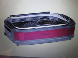 PowerXL Smokeless Grill Pro - Red o...