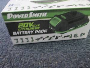 PowerSmith 20V Lithium-ion Battery ...