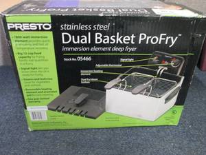 Presto ProFry 12-Cup Dual-Basket De...