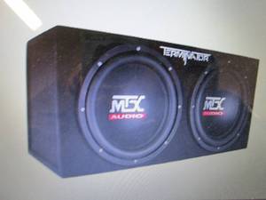MTX Terminator 1200-Watt Dual Subwo...