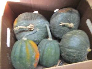 Box of Assorted Winter Squash...