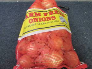 10 lbs Farm Fresh Onions...