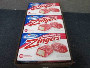 3- 10pk 13.4 oz Boxes Hostess Raspb...