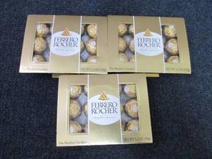 3- 5.3 oz Boxes Ferrero Rocher Choc...