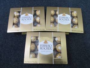 3- 5.3 oz Boxes Ferrero Rocher Choc...