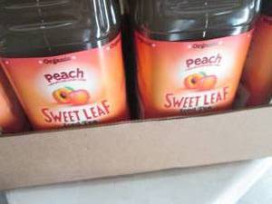 8- 64 oz Bottles Peach Sweet Leaf S...