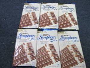 6 Giant 7.37 oz Hersheys Symphony ...
