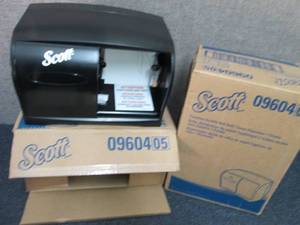 2 Scott Toilet Paper Dispensers, (2...