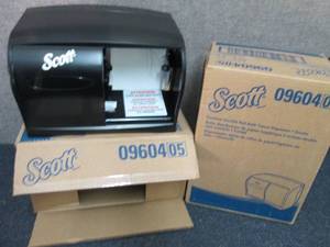 2 Scott Toilet Paper Dispensers, (2...