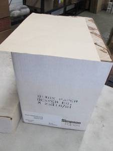 Case of 2500 Sheets Simpson Papers ...
