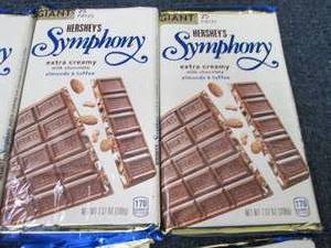 6 Giant 7.37 oz Hersheys Symphony ...