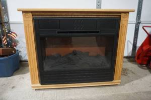 heat surge electric fireplace