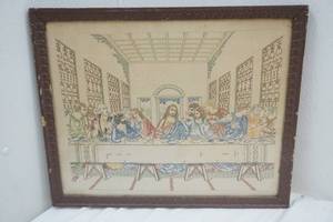 last supper hand made picture