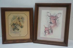 horse, deer picture