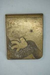 gold cigarette case