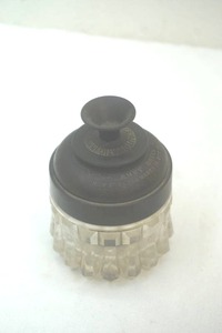 antique Davis ink stand