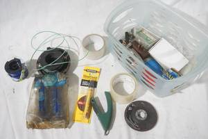 tape, trimmer line