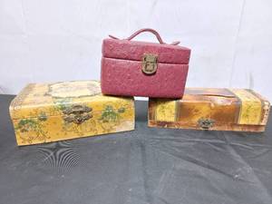 Three Vintage Boxes