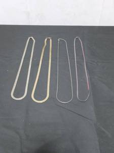 Four Costume Jewelry Necklaces